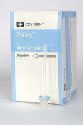 Kendall 60XLTIN SHILEY XLT EXTENDED-LENGTH DISPOSABLE INNER CANNULA TRACHEOSTOMY TUBE, BX/10